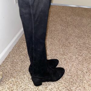 Suede Over the knee boots